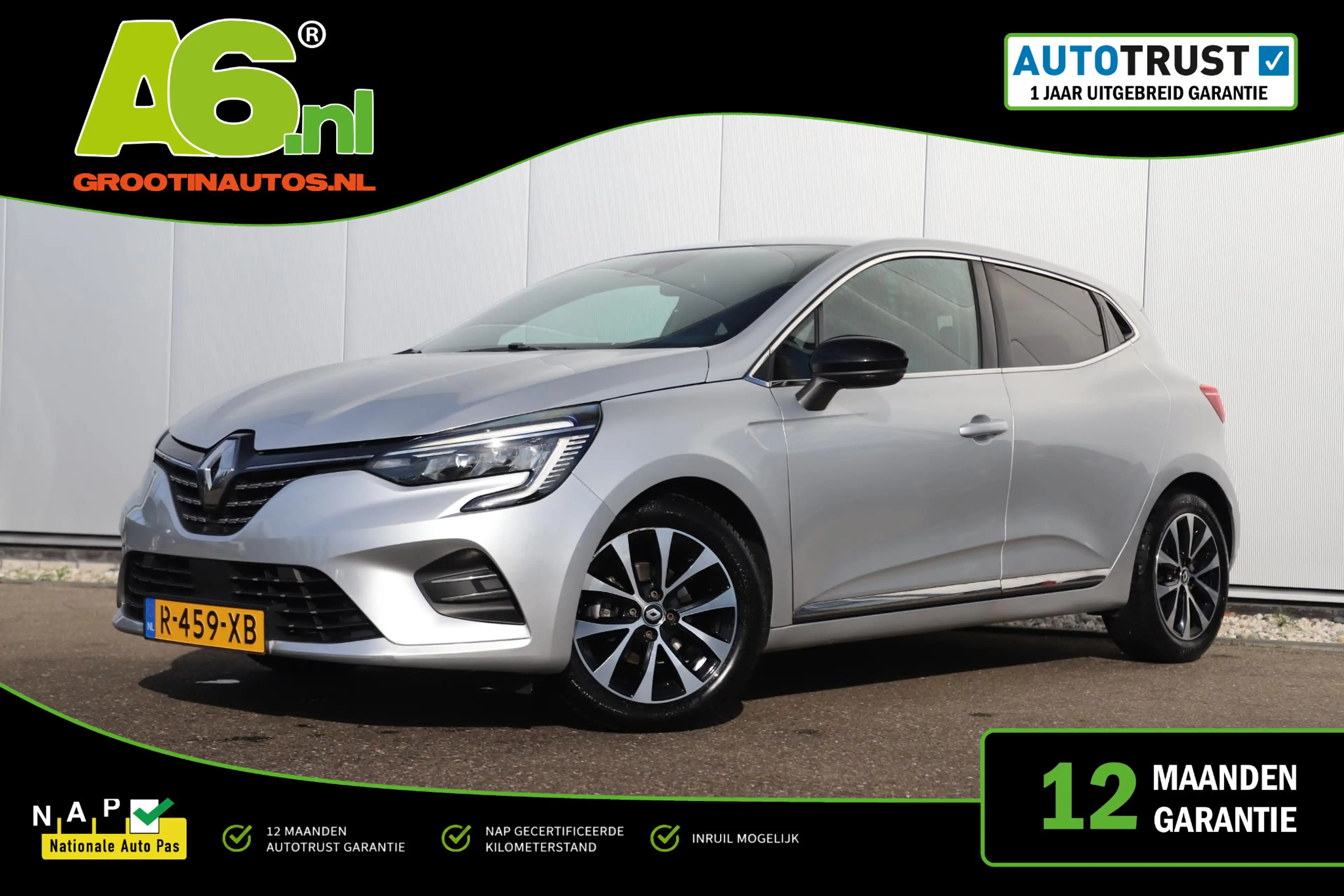 Renault Clio 1.0 TCe 90 Techno Half Leder LMV Navigatie Carplay