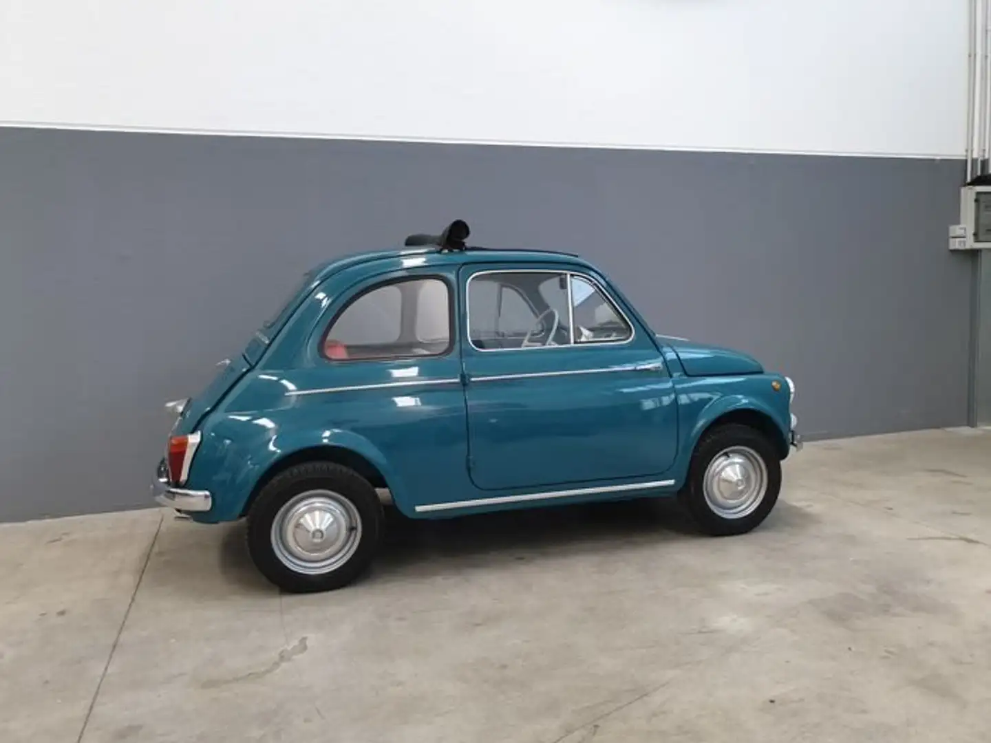 Fiat 500 d Modrá - 1