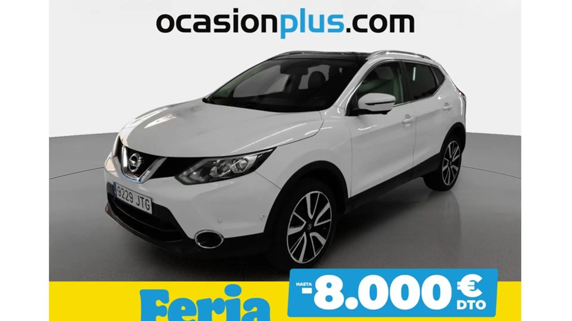 Nissan Qashqai 1.6dCi Tekna 4x2 Blanc - 1