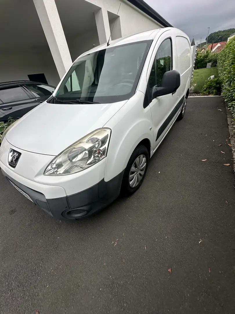 Peugeot Partner 1,6 HDi 90PS Kastenwagen Weiß - 2