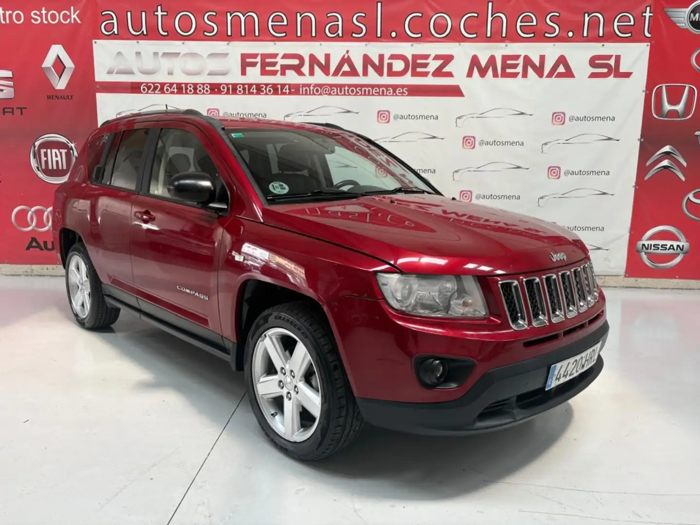 Jeep Compass 2.2CRD Limited 4x2 Rood - 1