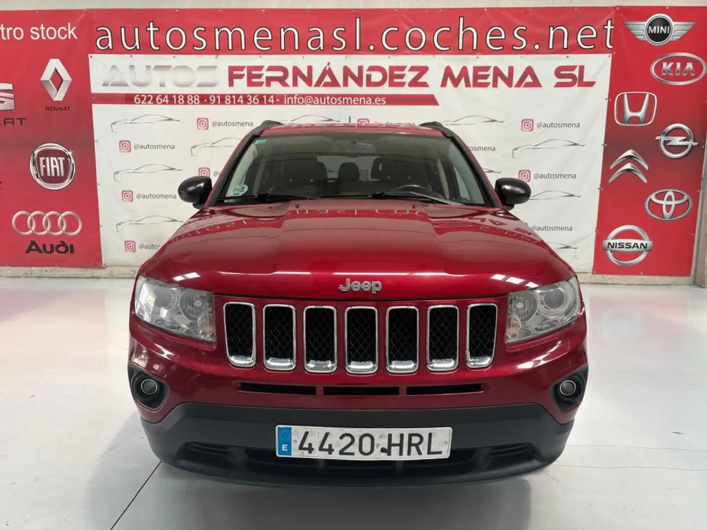 Jeep Compass 2.2CRD Limited 4x2 Rood - 2