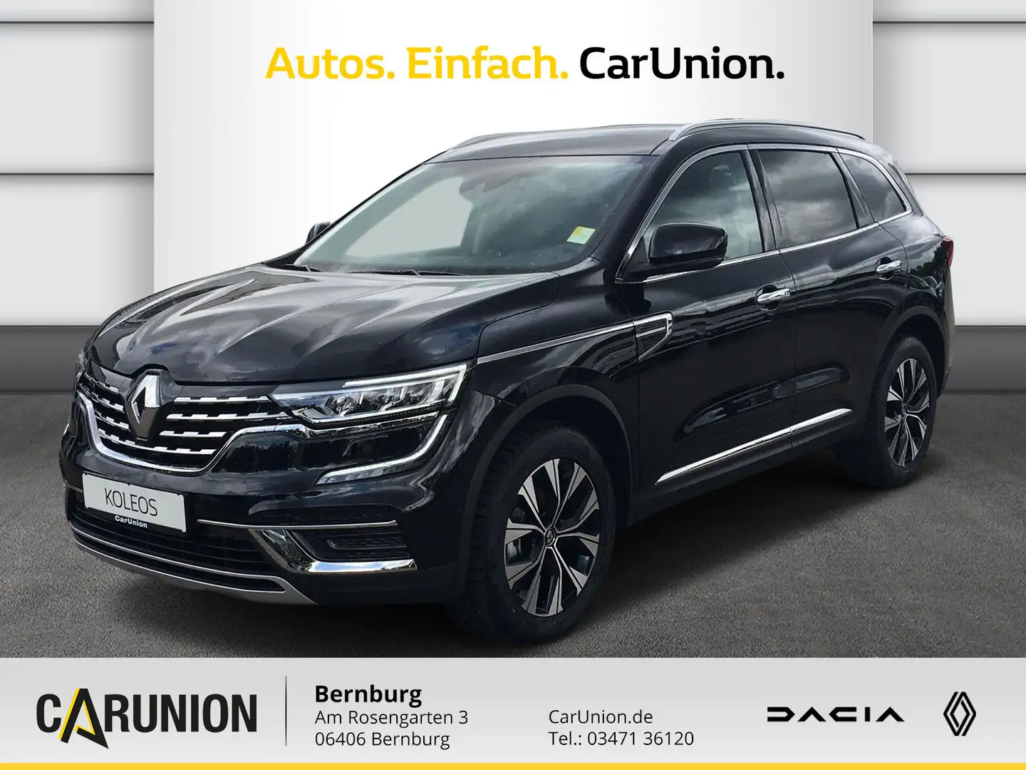 Renault Koleos TECHNO TCe 160 EDC Frontscheibenheizung Schwarz - 1