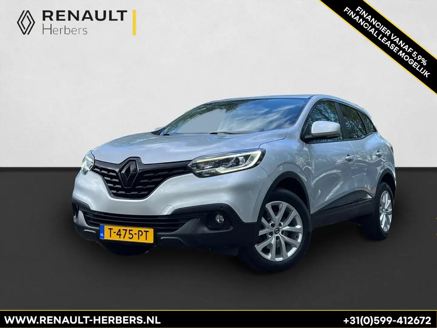 Renault Kadjar 1.2 TCe Intens 130PK / PDC V+A / CRUISE / ECC / CA Grijs - 1