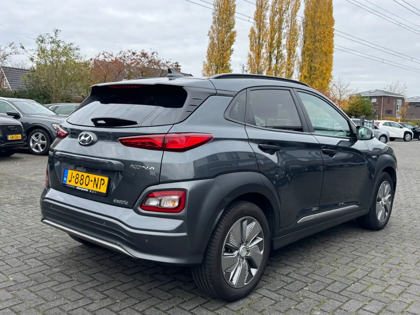 Hyundai KONA EV Fashion 39kWh 3-Fase SOH 100% | Navi | Camera Gris - 2