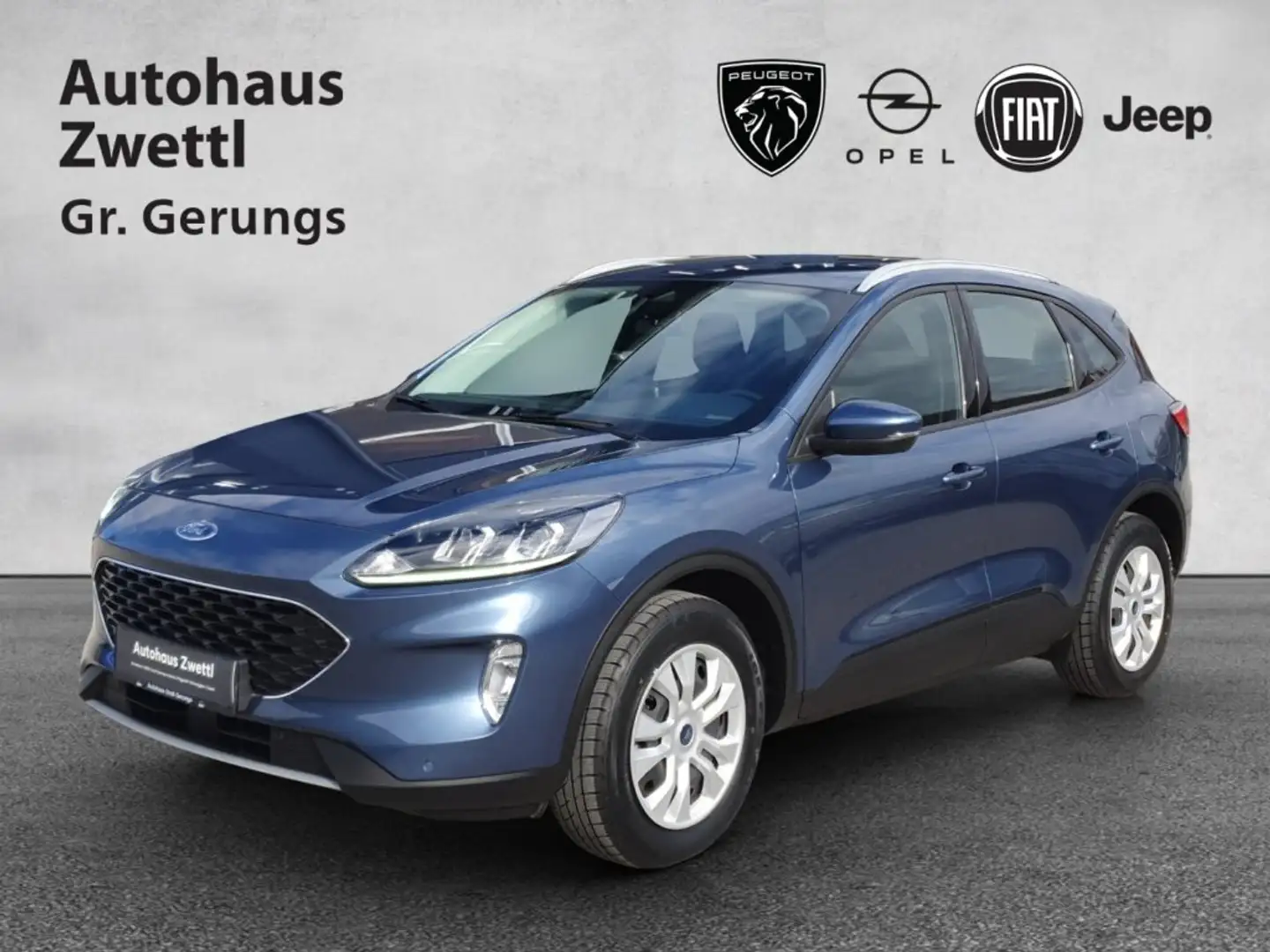 Ford Kuga 2,0 EcoBlue AWD Cool & Connect Aut. Standheizung Blau - 1