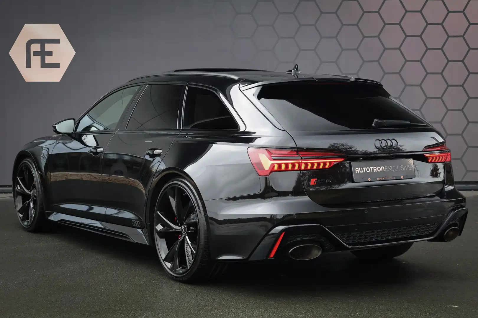 Audi RS6 A6 Avant TFSI quattro | KERAMISCH | ACHTERASBESTUR Schwarz - 2