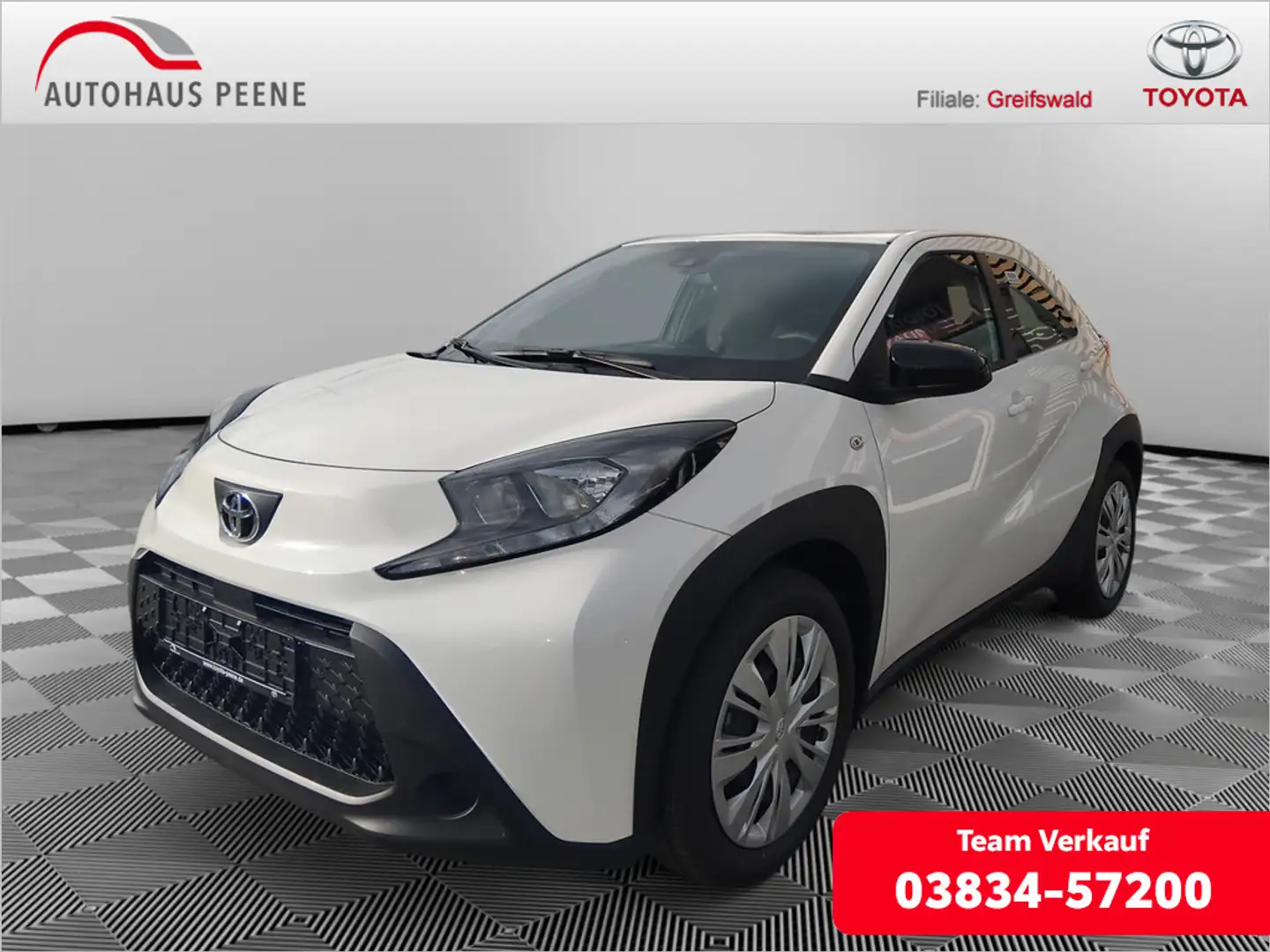 Toyota Aygo X 1.0 Business Edition SHZ KAMERA ACC Blanc - 1