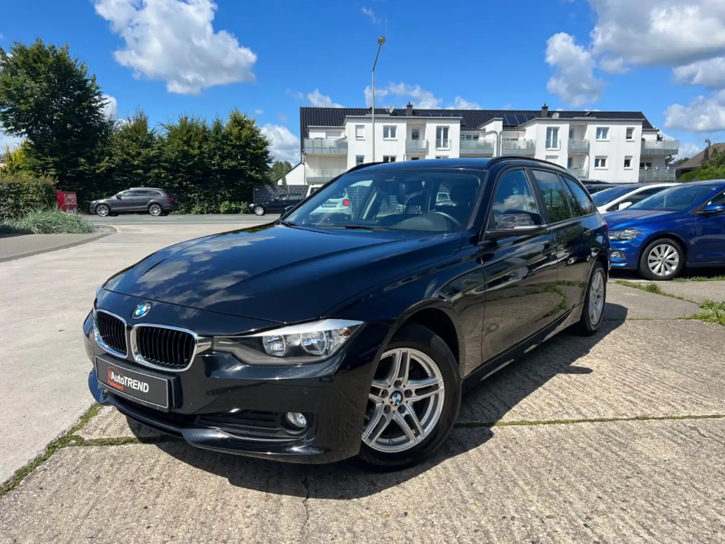 BMW 316 Touring 316d *Navi*PDC*Temp*HU*AU Neu*Ab 165€* Schwarz - 1