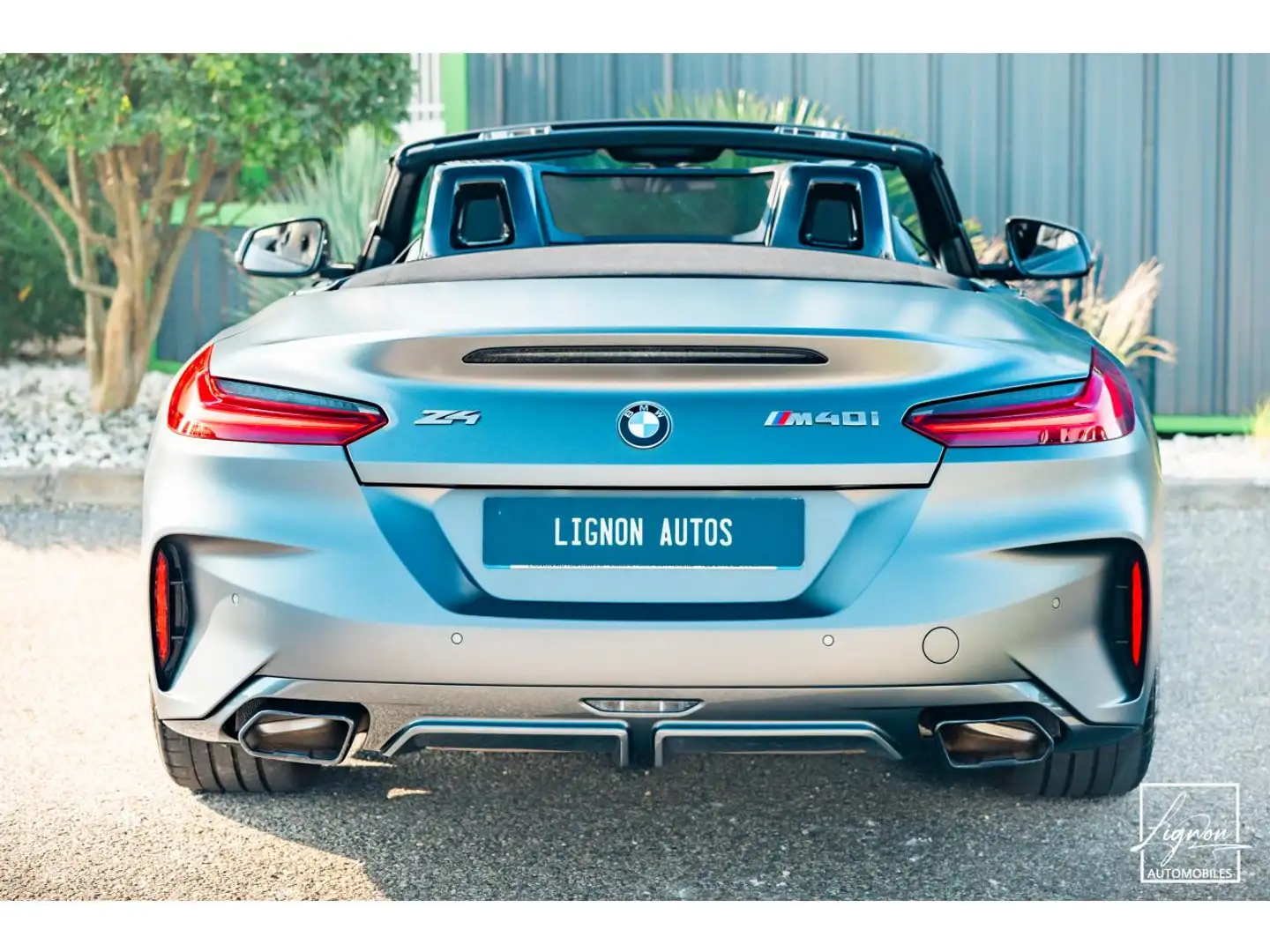 BMW Z4 Z4 Roadster M40iA 340ch M Performance Gris - 2