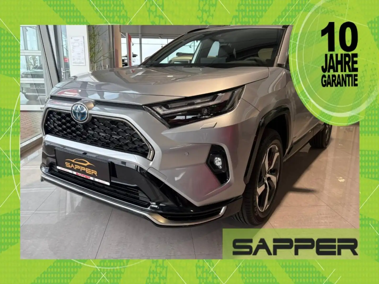 Toyota RAV 4 2,5 Hybrid PHEV Active AWD Silber - 1