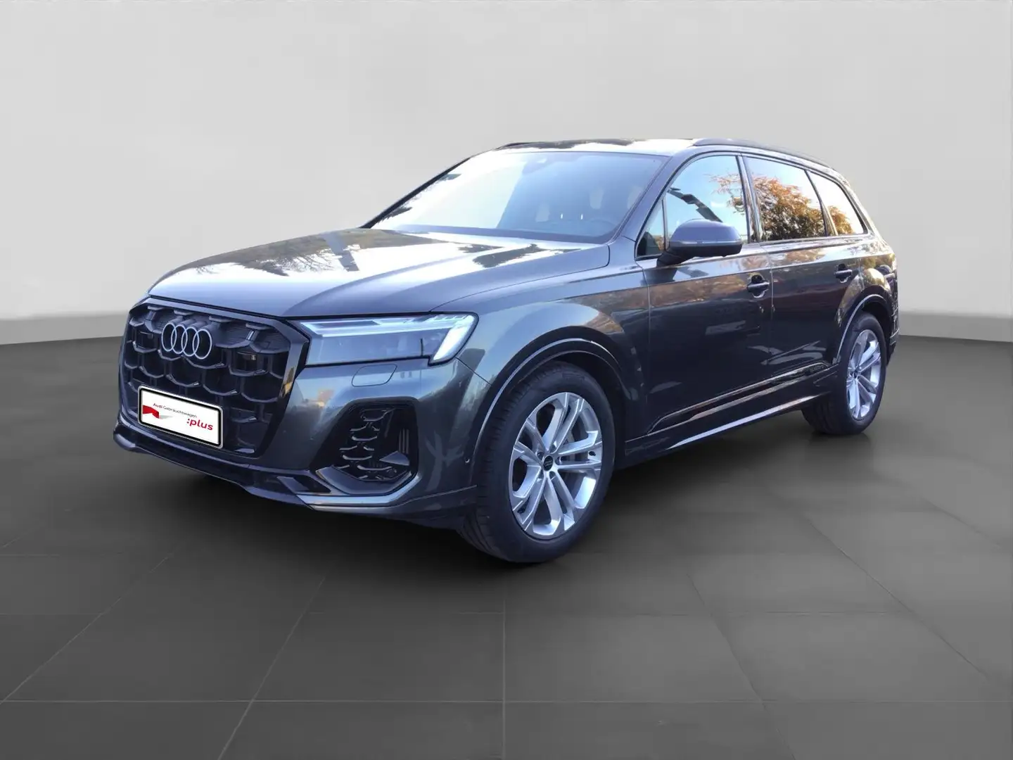 Audi Q7 55 TFSI Q S LINE 7-SITZE PANO AHK LUFT Grau - 2