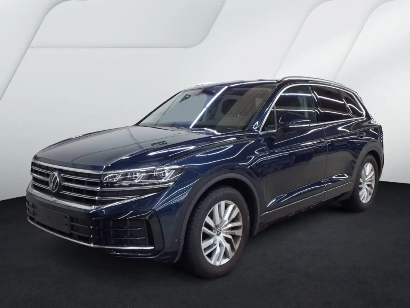 Volkswagen Touareg 3.0 TDI 4M Elegance LEDER LUFT AHK R.CAM LED Bleu - 1