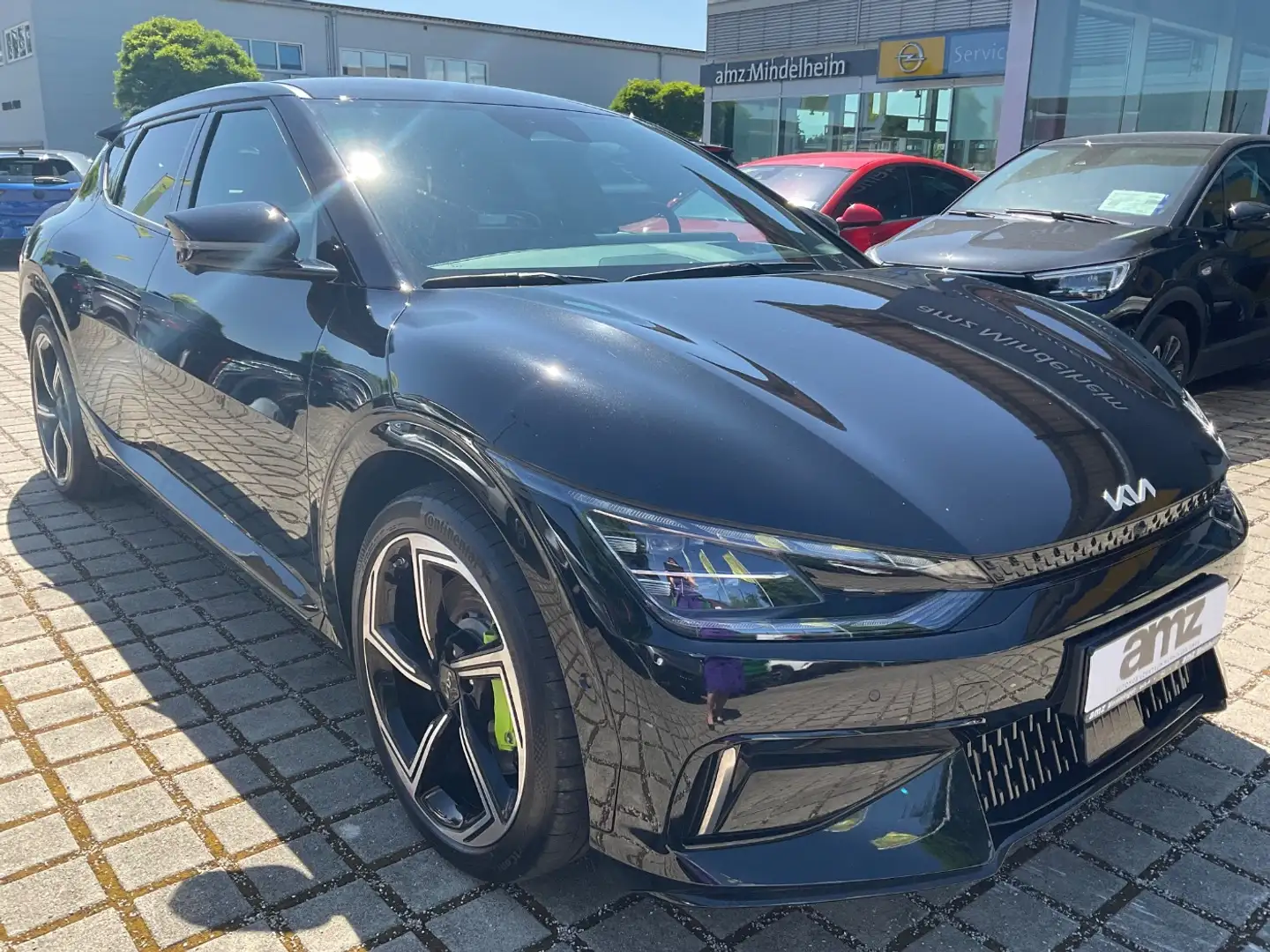 Kia EV6 77,4 kWh GT *AHK*585PS*18MinSchnellladen Schwarz - 2