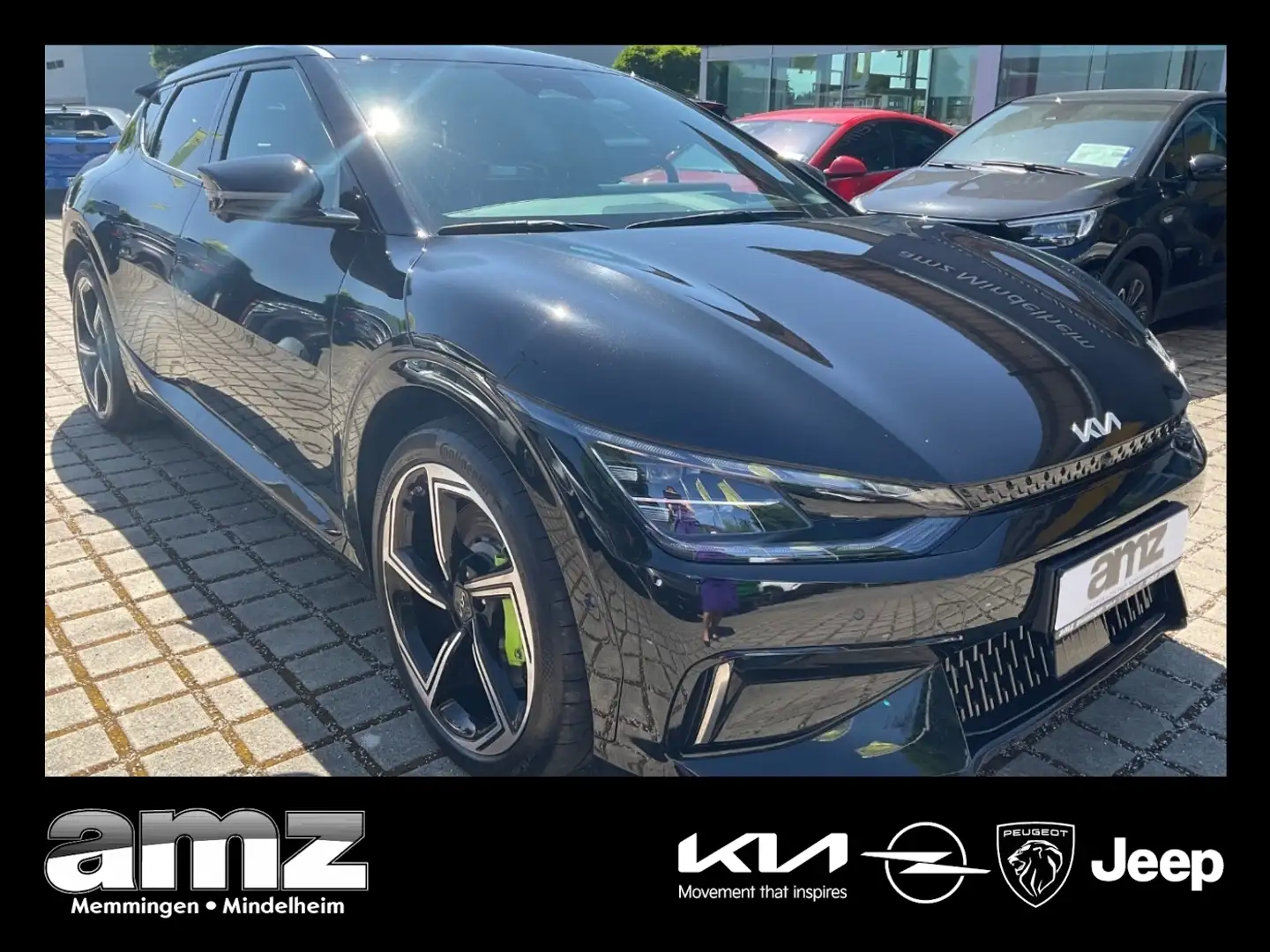 Kia EV6 77,4 kWh GT *AHK*585PS*18MinSchnellladen Schwarz - 1