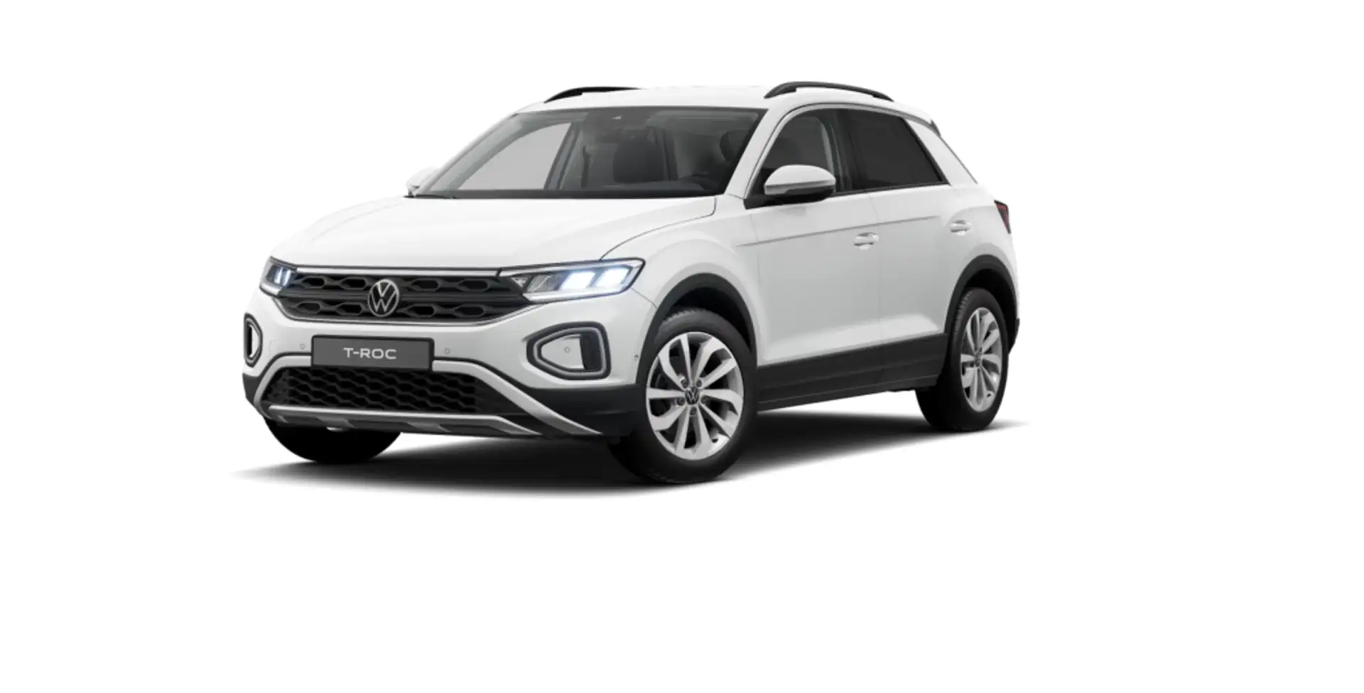 Volkswagen T-Roc 1.0 TSI Más 85kW Blanco - 1