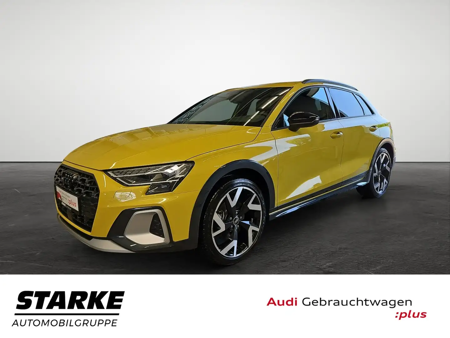Audi A3 allstreet 35 TFSI S tronic NaviPlus Matrix Lede... Geel - 2