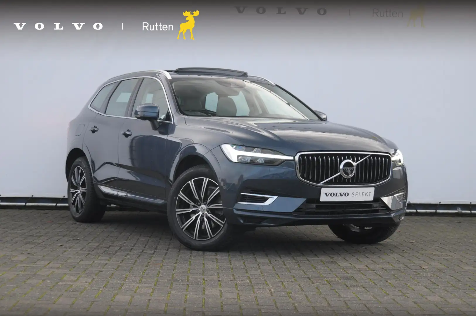 Volvo XC60 T6 340PK Automaat Recharge AWD Inscription / Adapt Bleu - 1