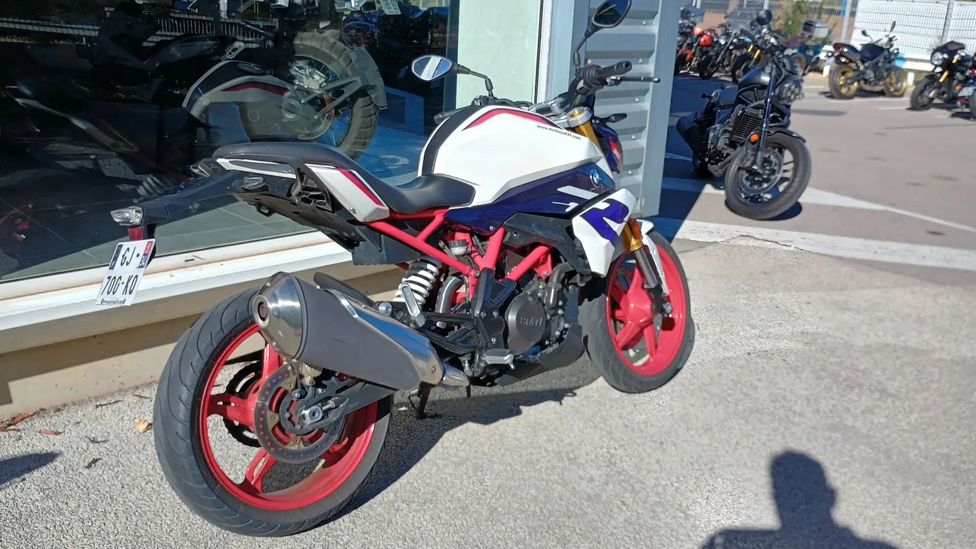 BMW G 310 R Blanc - 2