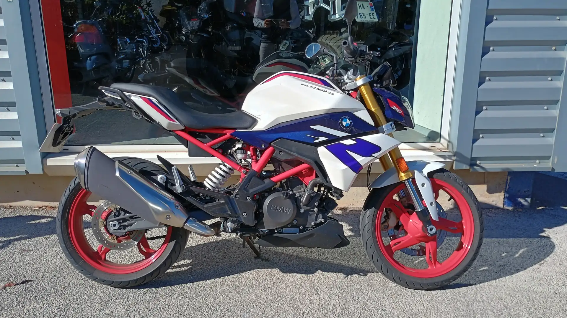 BMW G 310 R Blanc - 1