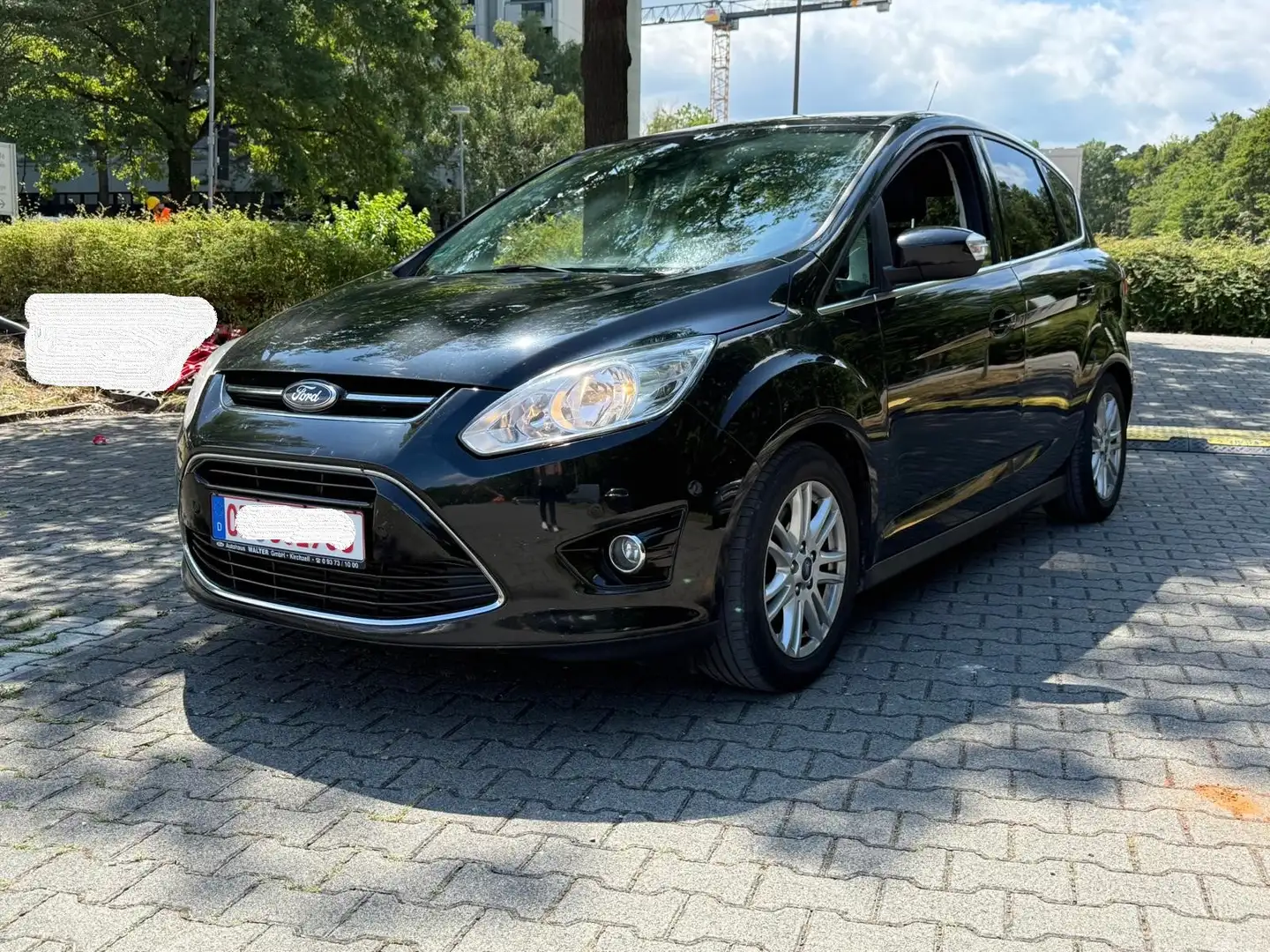 Ford C-Max Titanium*Vollscheckheft*Tüv Neu* Negro - 1