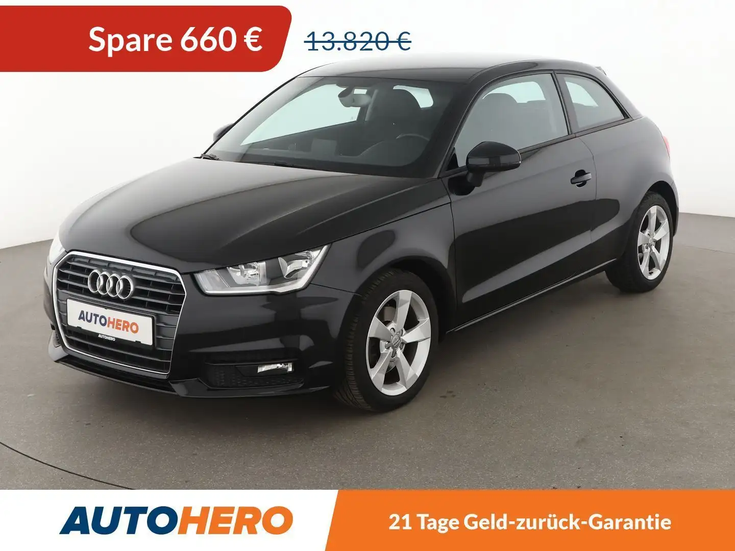 Audi A1 1.4 TFSI Sport*KLIMA*PDC* Schwarz - 1