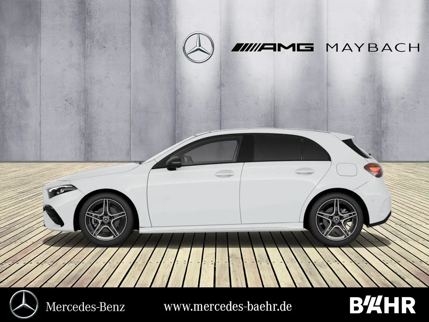 Mercedes-Benz A 200 A 200 AMG+Night/MBUX/Multibeam/Pano/RFK/LMR-18" Weiß - 2