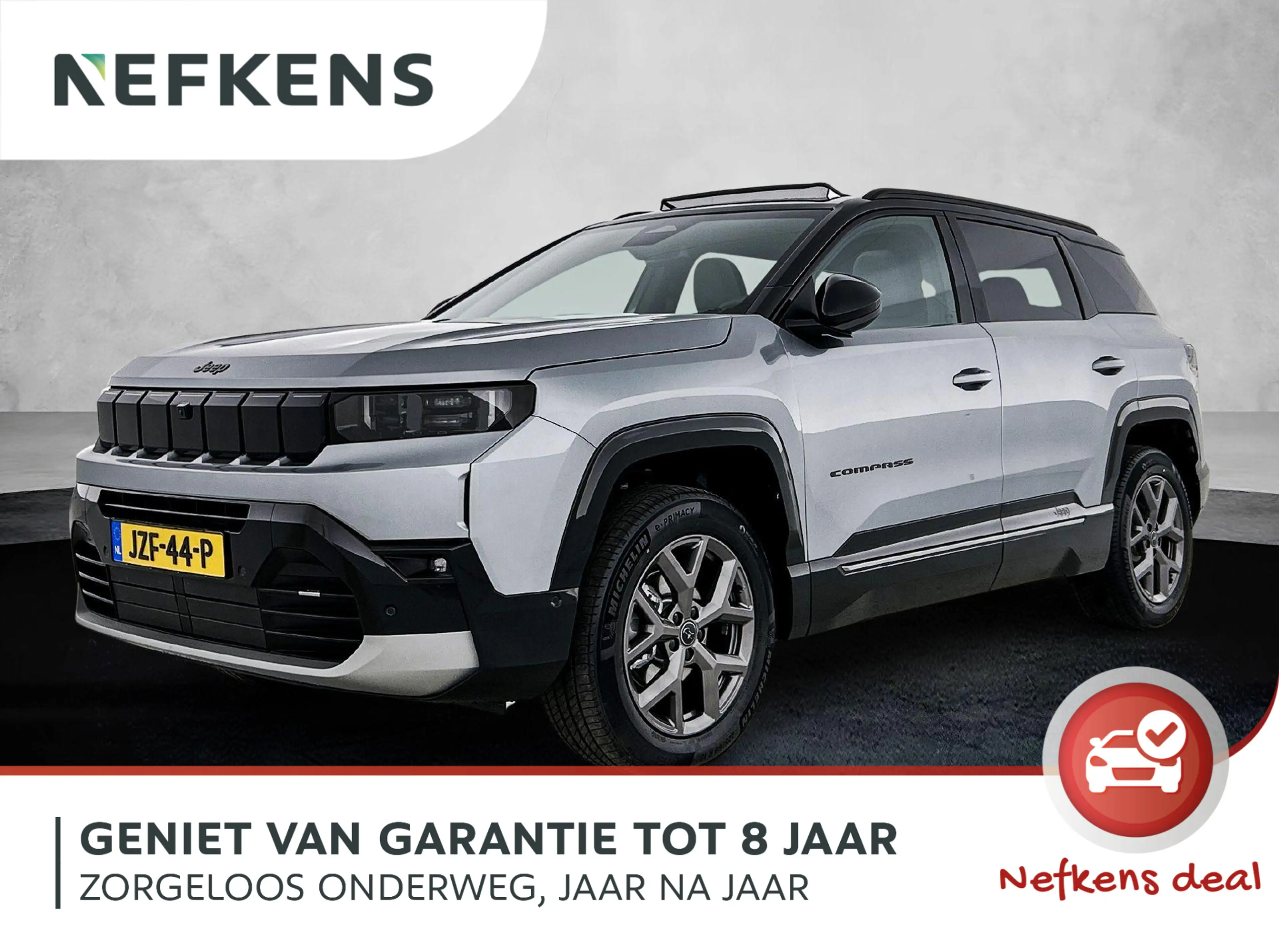 Jeep Compass 1.2 145pk e-Hybrid Firs Edition Automaat | Schuif-