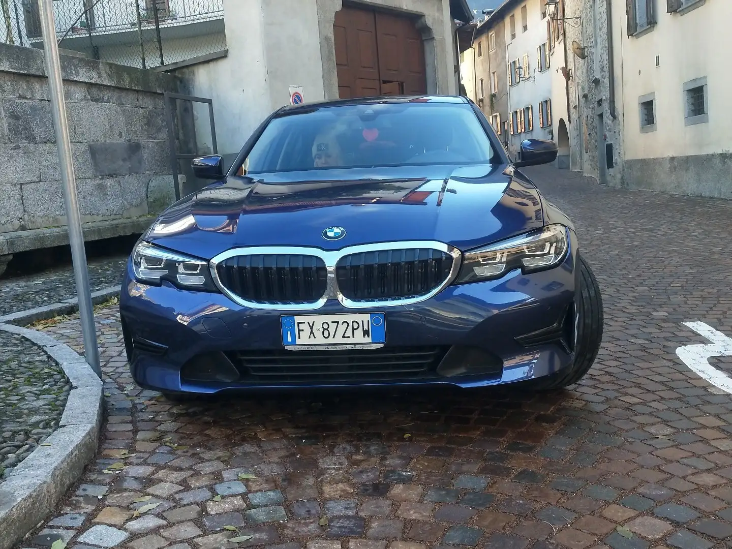 BMW 320 320d xdrive Business Advantage auto Blu/Azzurro - 1