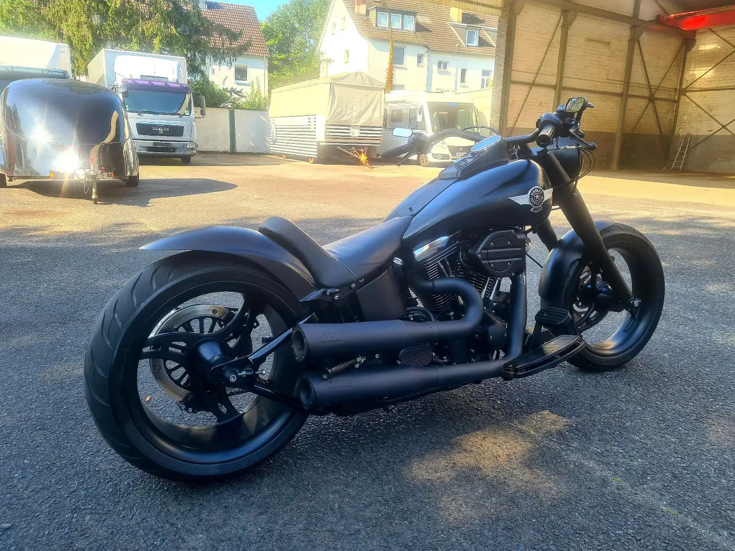 Harley-Davidson Fat Boy Original 15420 Km * Černá - 2