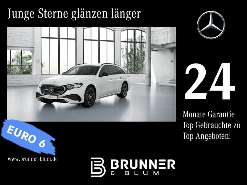 Mercedes-Benz E 220 E 220 d 4M T AMG/AHK/Night/Keyless/CarPlay/Ambi+