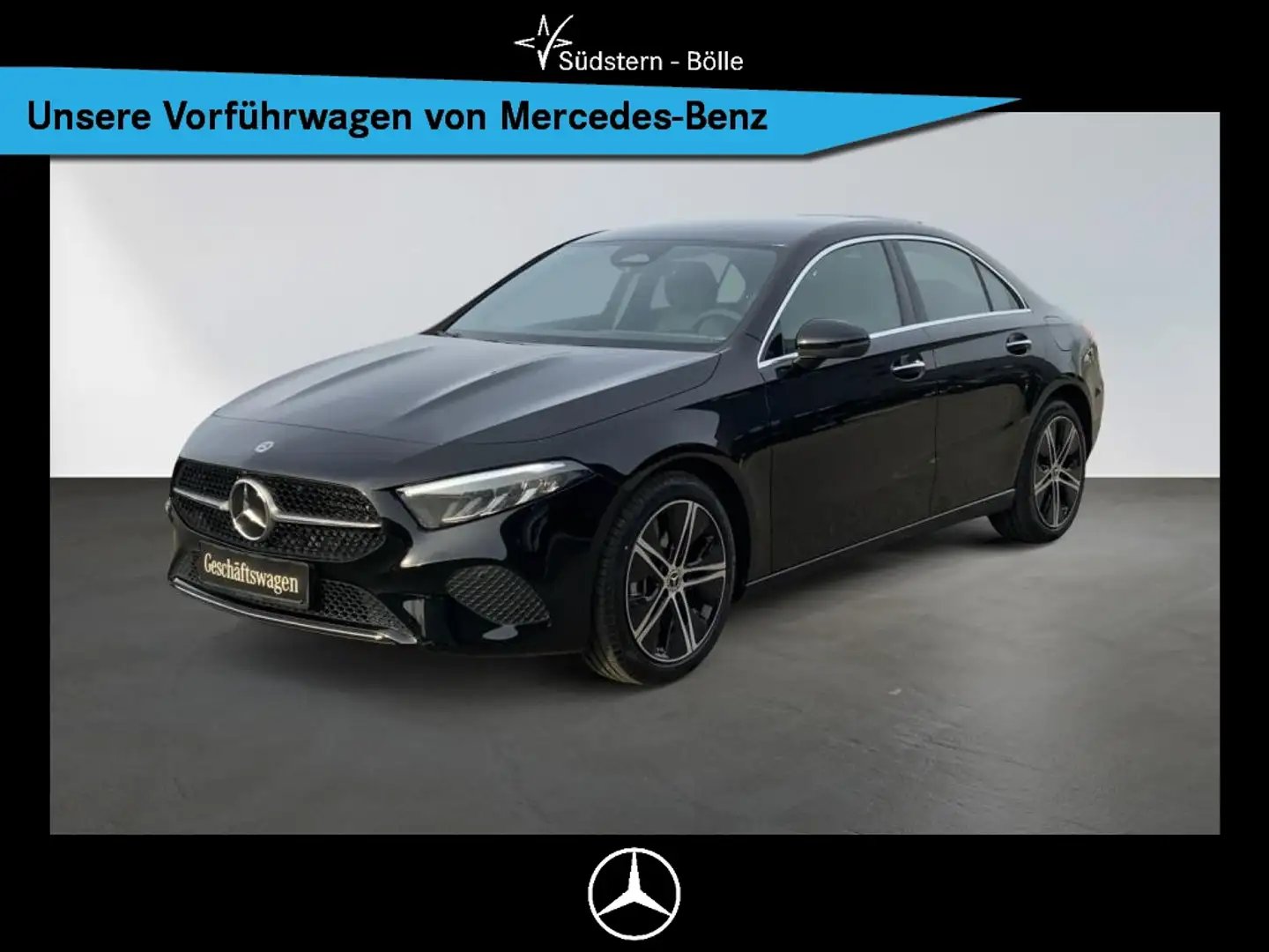 Mercedes-Benz A 200 Limo PROGRESSIVE+AMBIENTE+BURMESTER+MBUX Noir - 1