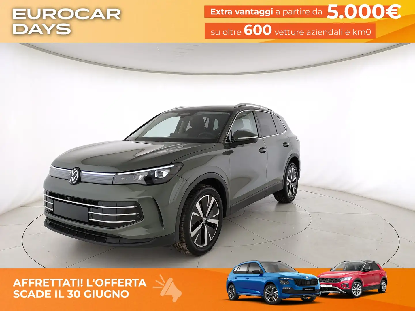 Volkswagen Tiguan 1.5 etsi r-line 150cv dsg Verde - 1