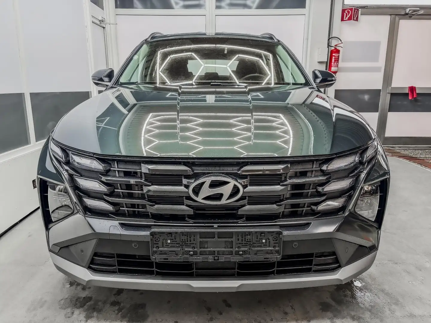 Hyundai TUCSON STYLE AUT KLIMAAUTOMATIK TOTWINKEL NAVI SHZ RFK... Grün - 2