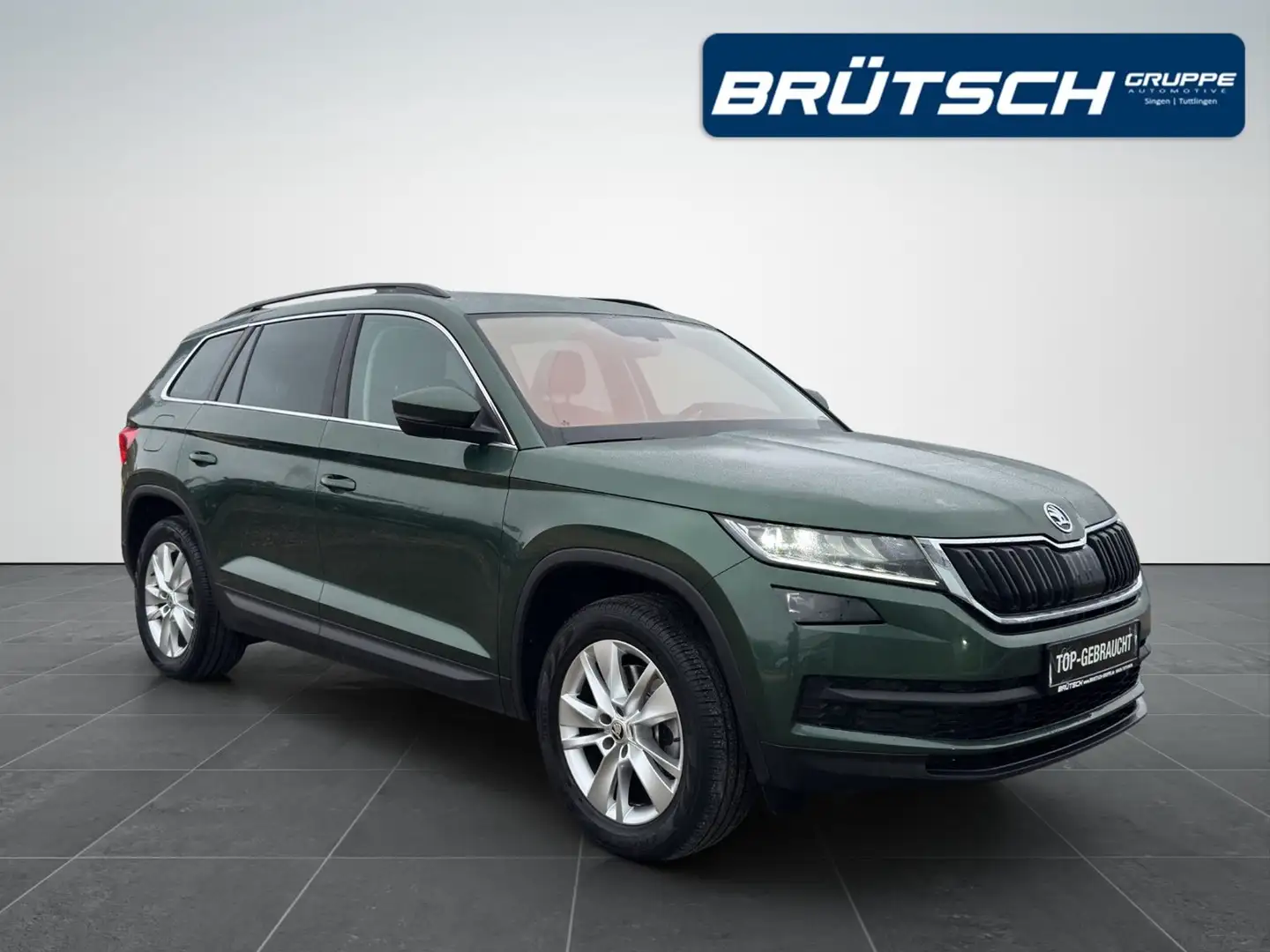 Skoda Kodiaq 2.0 TSI Style 4x4 DSG / KLIMA / ALCANTARA / AHK / Grün - 2