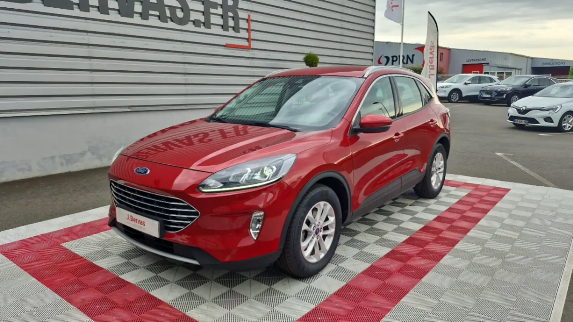 Ford Kuga 1.5 ECOBLUE 120 BVA8 TITANIUM Rouge - 2