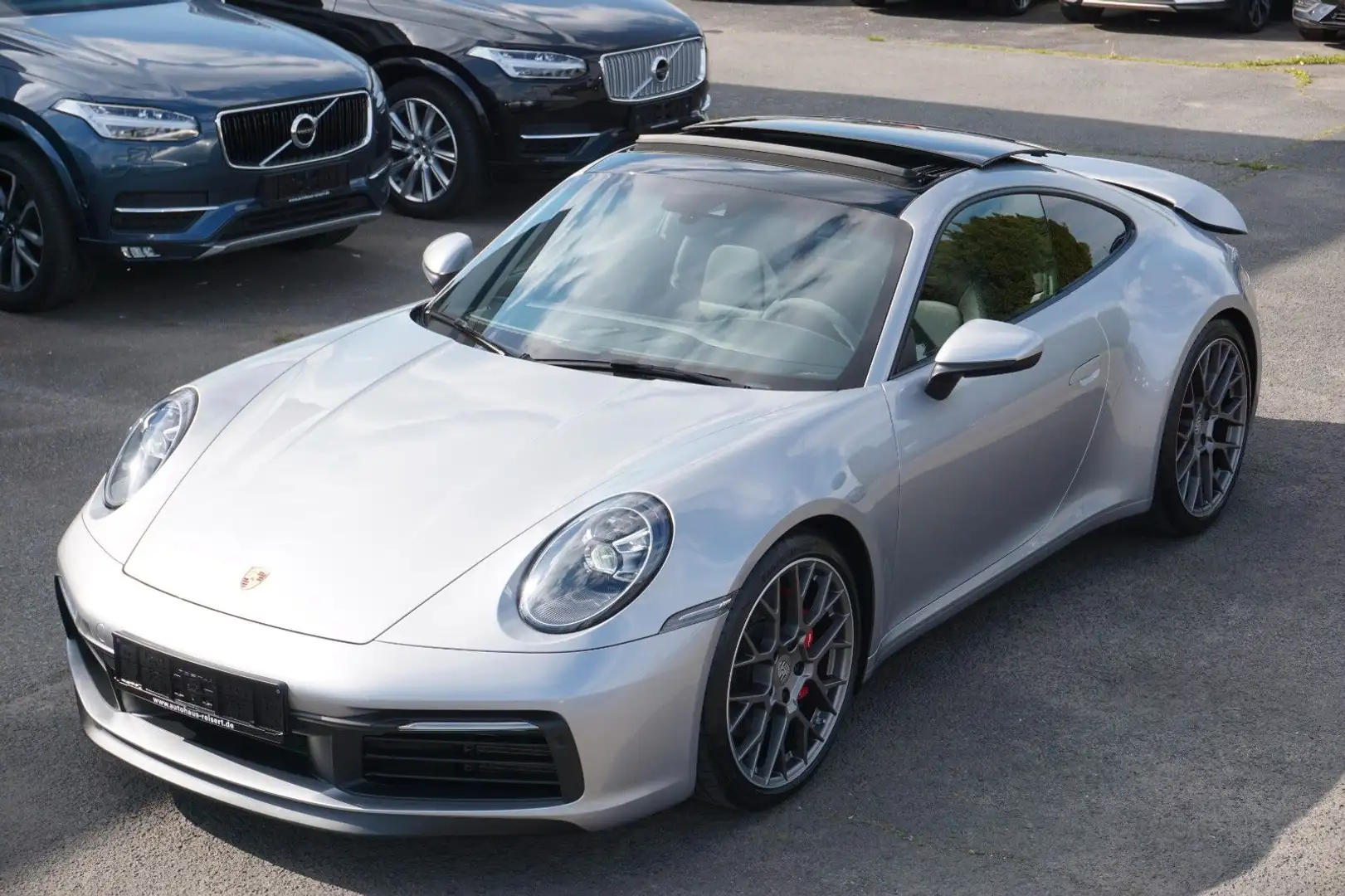 Porsche 992 S*MATRIX*PANO*APPROVED 10/2026*21ZOLL Argent - 1