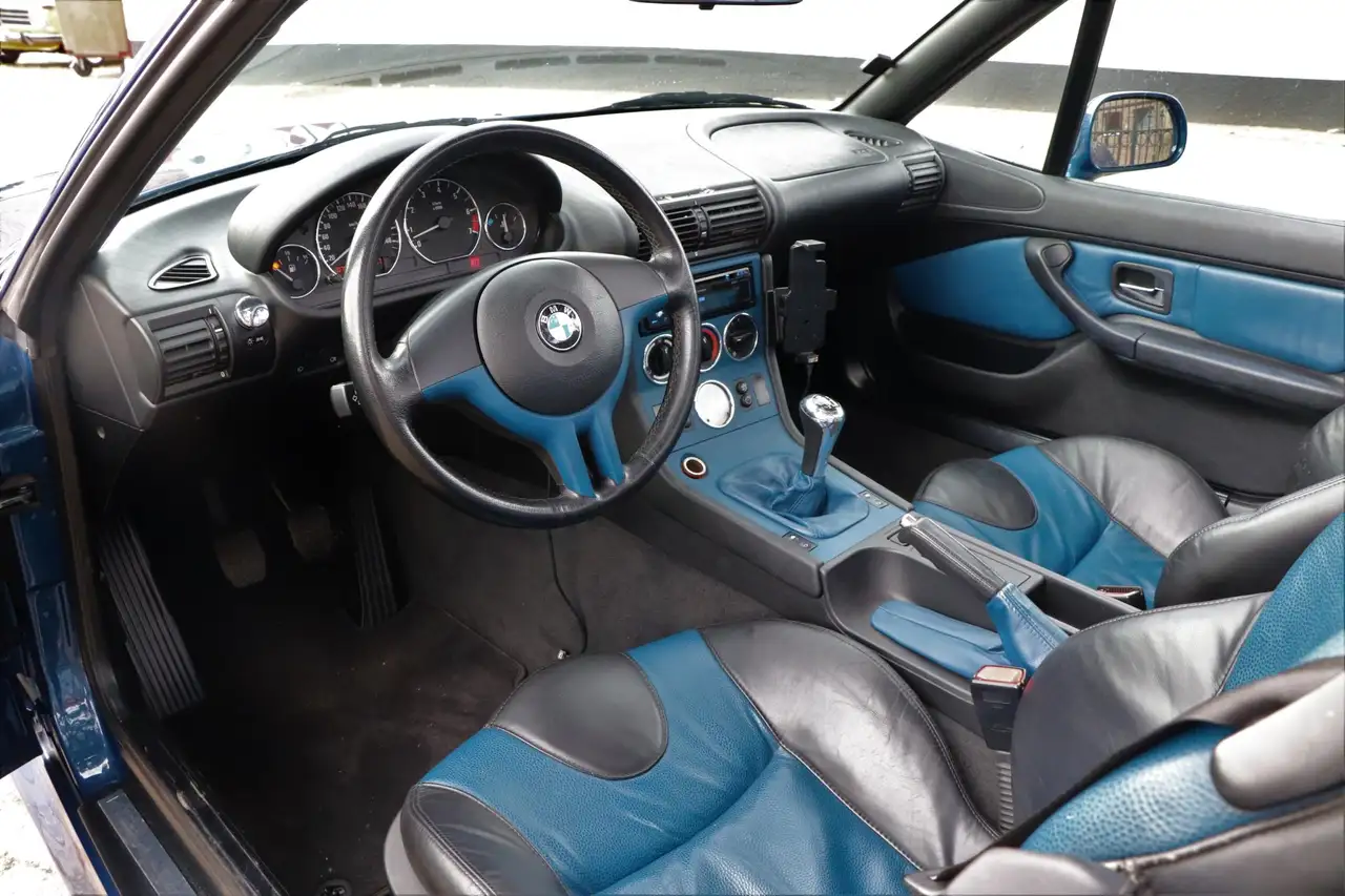BMW Z3 Roadster 3.0i Sport Line |Topas blau |Sportstoelen, foto 11