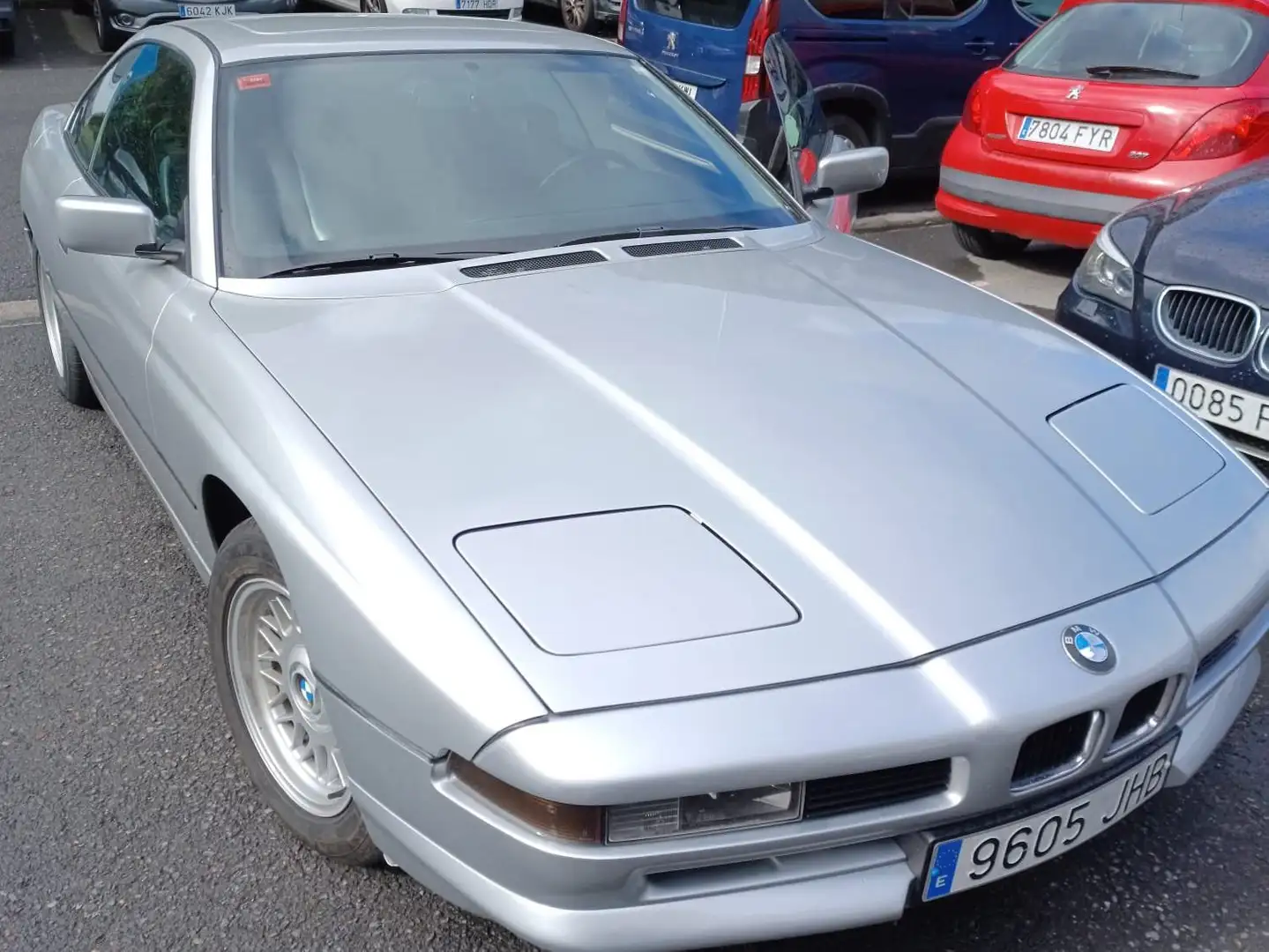 BMW 850 850Ci srebrna - 2