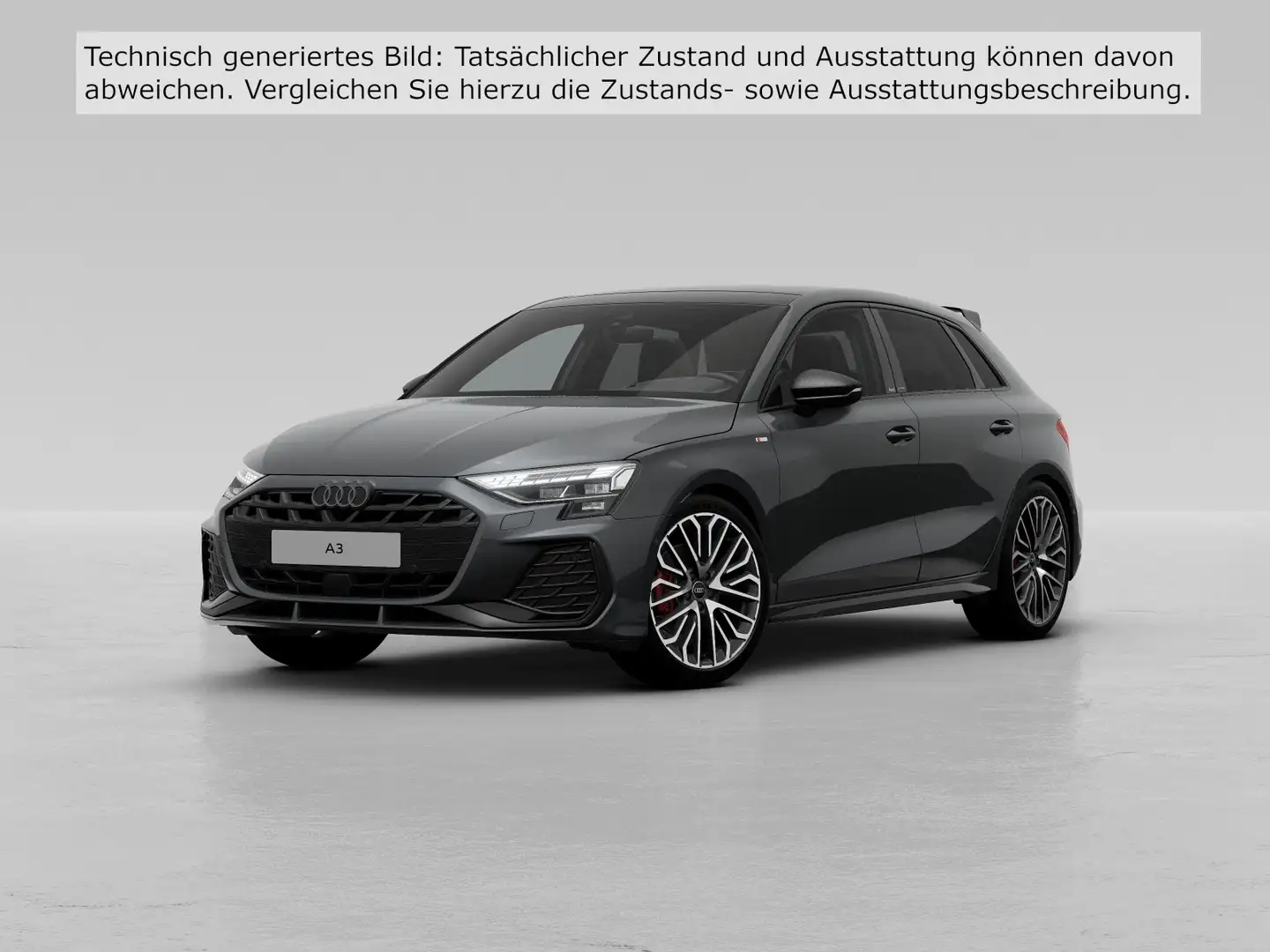 Audi A3 35 TDI S line Matrix Standhz. AHZV Grau - 2