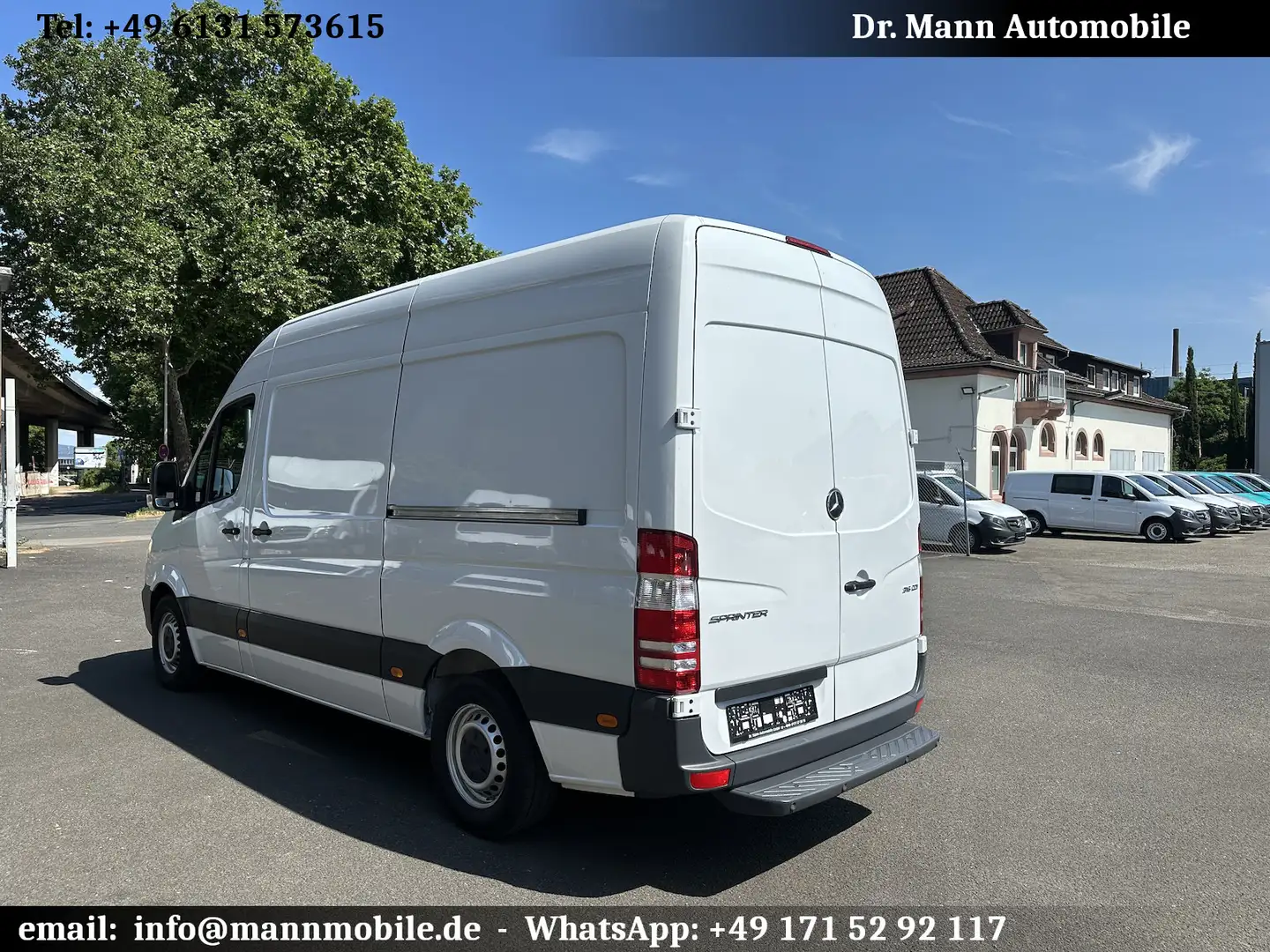 Mercedes-Benz Sprinter 316 CDI 2 x Schiebetüre Navi PDC Wit - 1