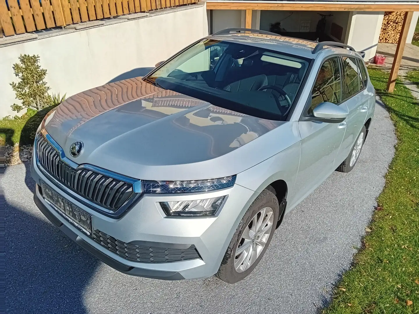 Skoda Kamiq Kamiq 1,0 TSI Ambition/Anhängerkupplung Silber - 2