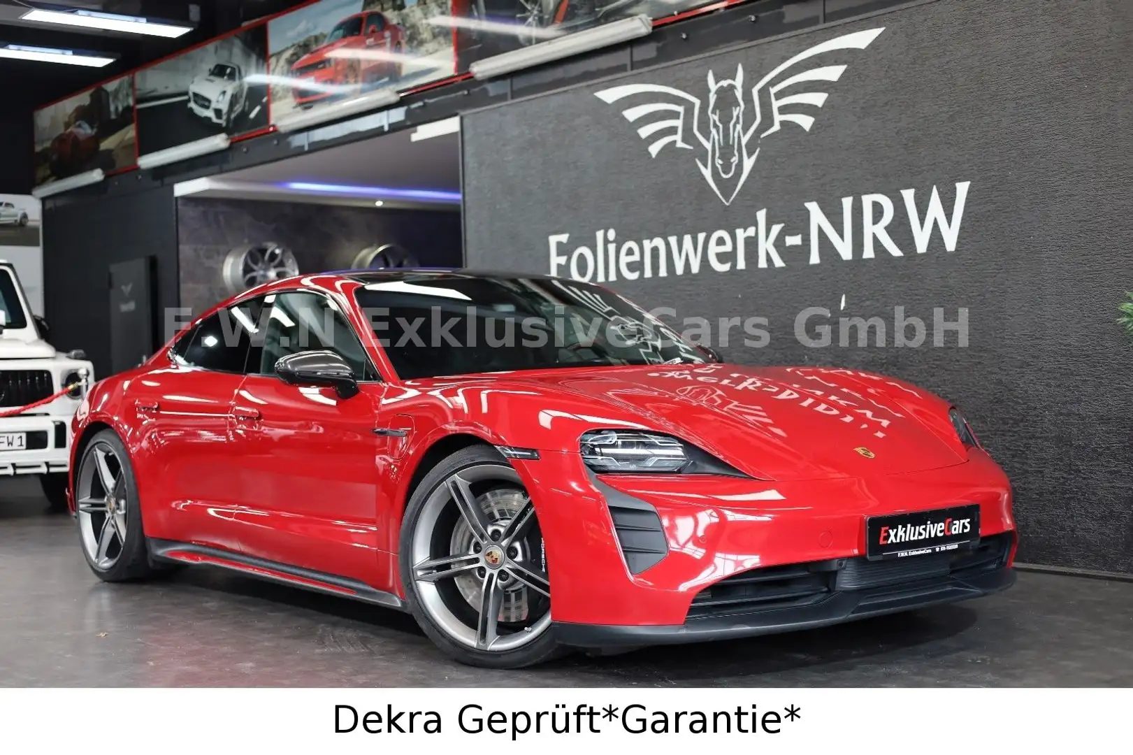 Porsche Taycan 4 S Perfomance*93kWh*Keramik*Carbon*571PS Rot - 1
