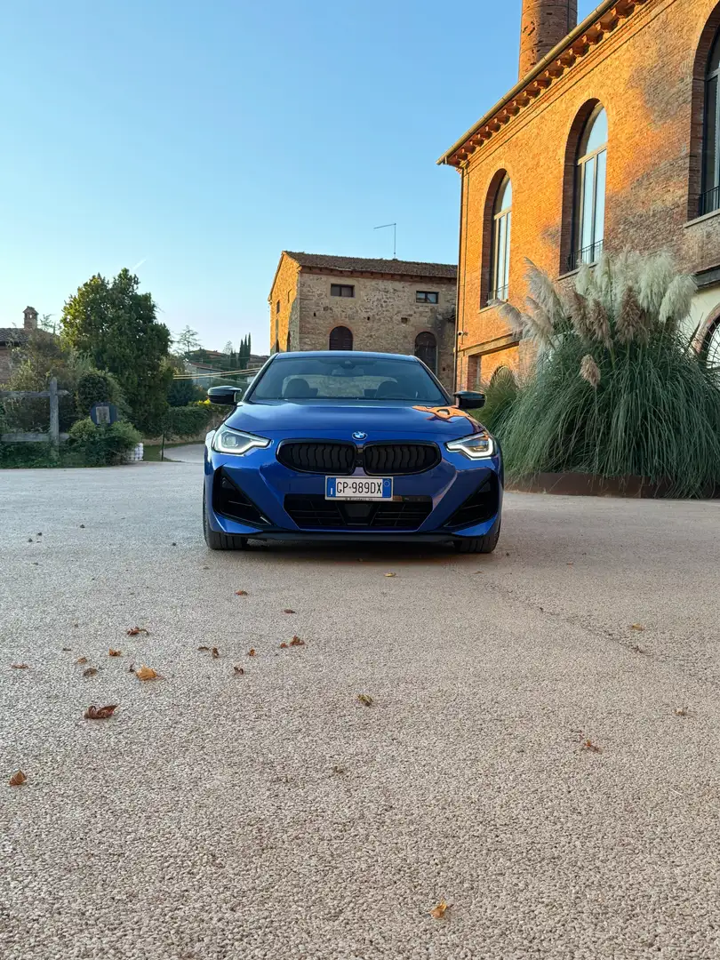 BMW 240 Serie 2 G42 Coupe M240i Coupe xdrive auto Blu/Azzurro - 2