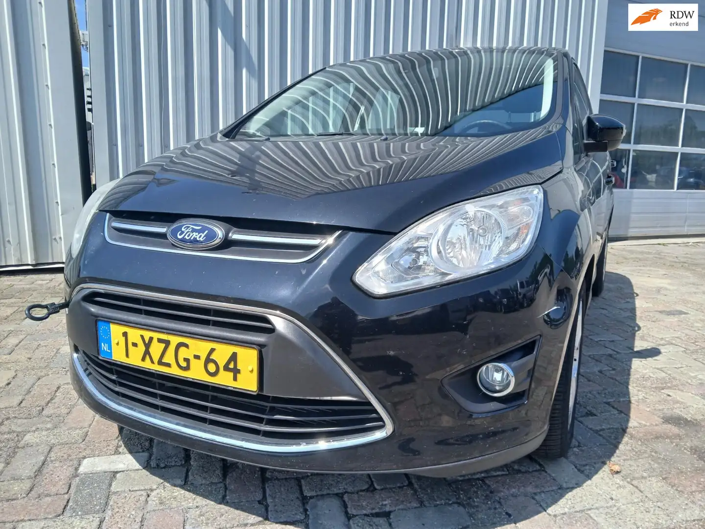 Ford C-Max 1.0 Edition MOTOR DEFECT + L-ZIJSCHADE Zwart - 1