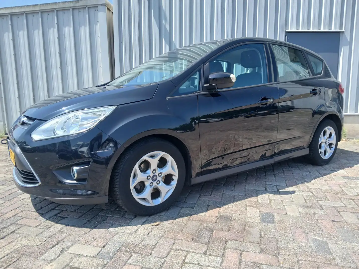 Ford C-Max 1.0 Edition MOTOR DEFECT + L-ZIJSCHADE Zwart - 2