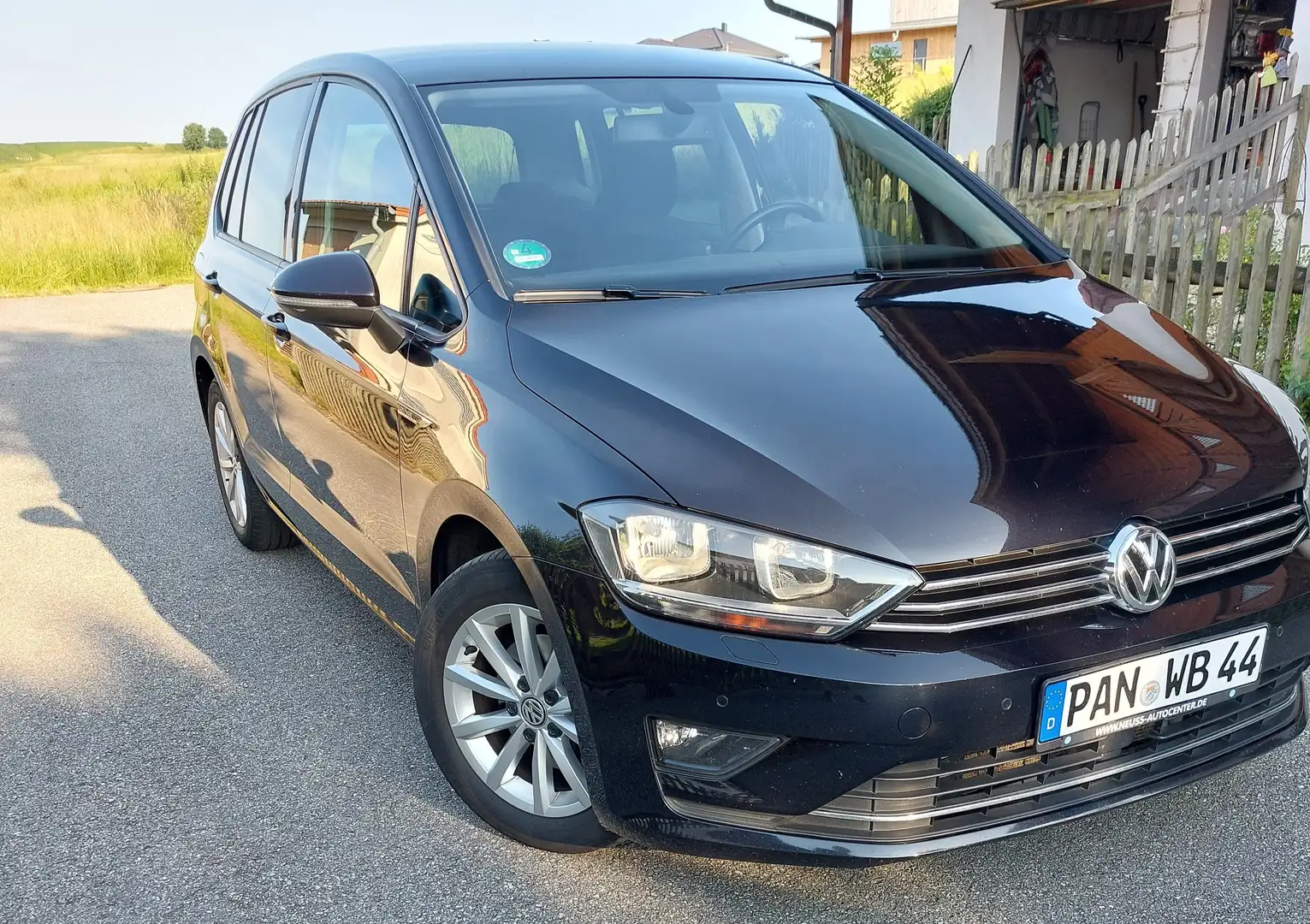 Volkswagen Golf Sportsvan Golf Sportsvan 2.0 TDI Lounge, NAVI AHK HU2/27 Nero - 2