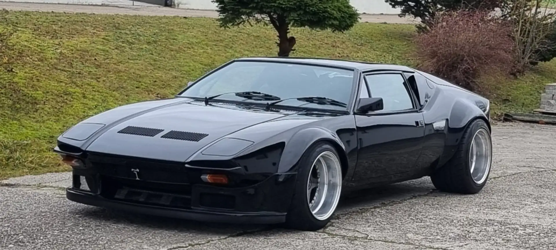 De Tomaso Pantera Typ GT4 Breitversion - Restauriert Schwarz - 1