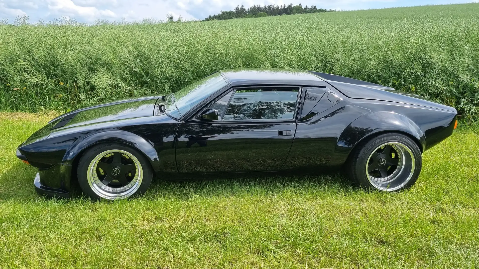De Tomaso Pantera Typ GT4 Breitversion - Restauriert Schwarz - 2