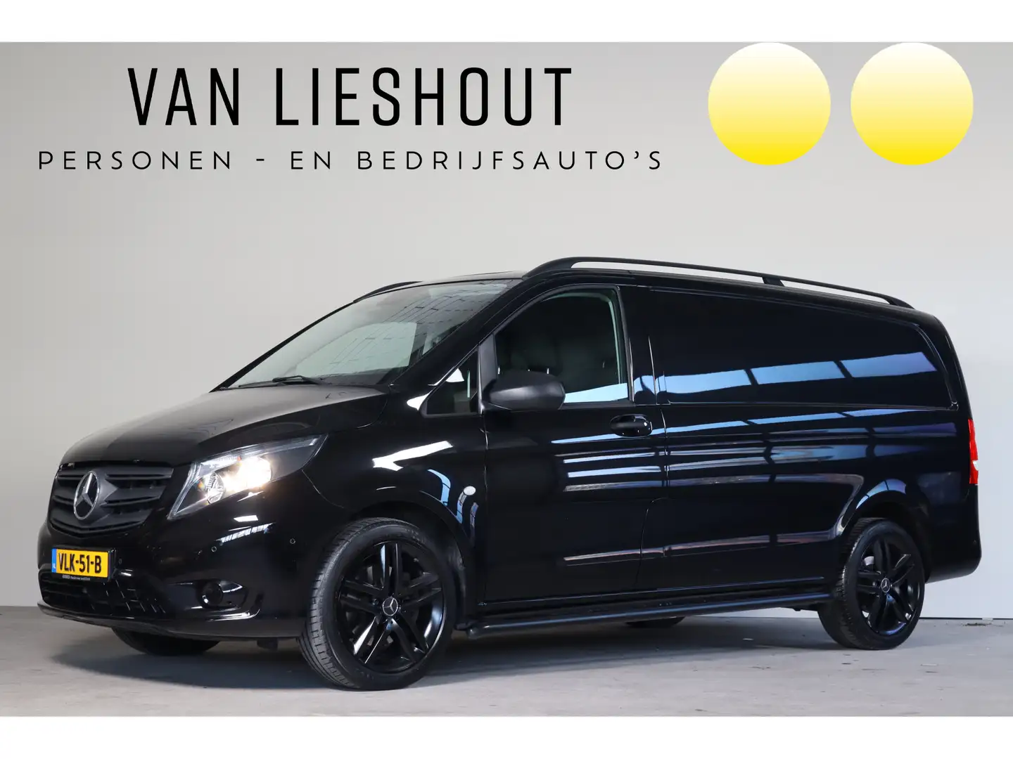 Mercedes-Benz Vito 116 CDI Lang Comfort NL-Auto!! Apple-Carplay I Cam Zwart - 1